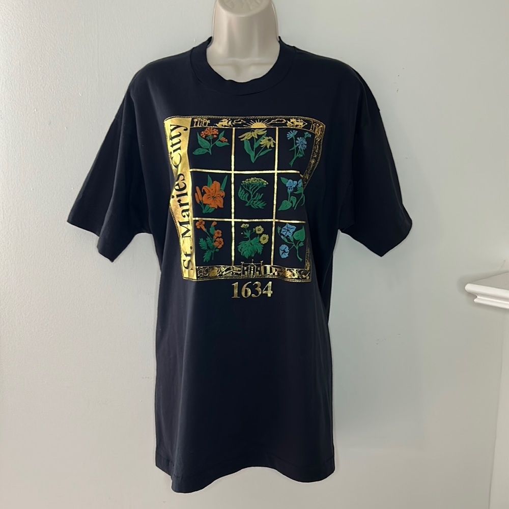 Vintage Graphic Single Stitch St. Maries City Tee Shirt